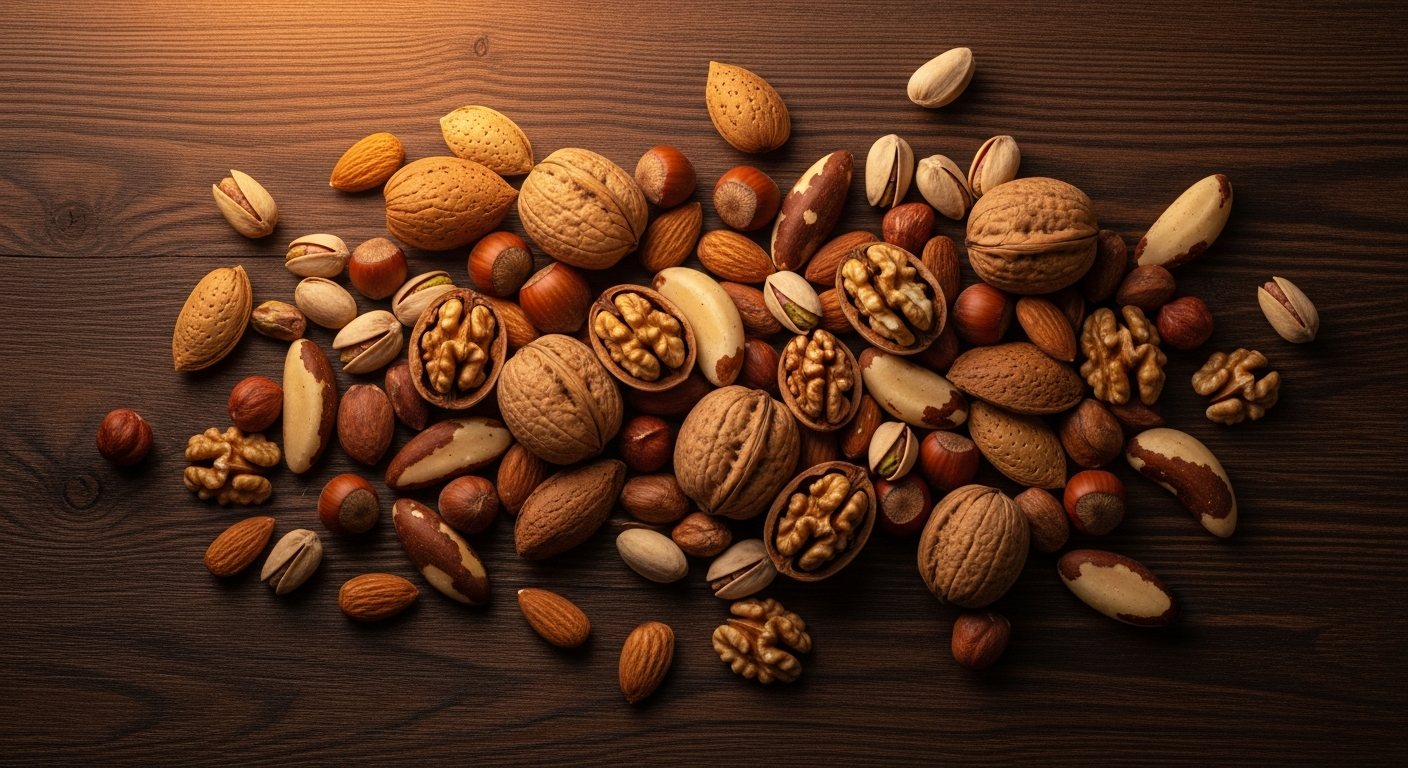 Karışık kuruyemişler